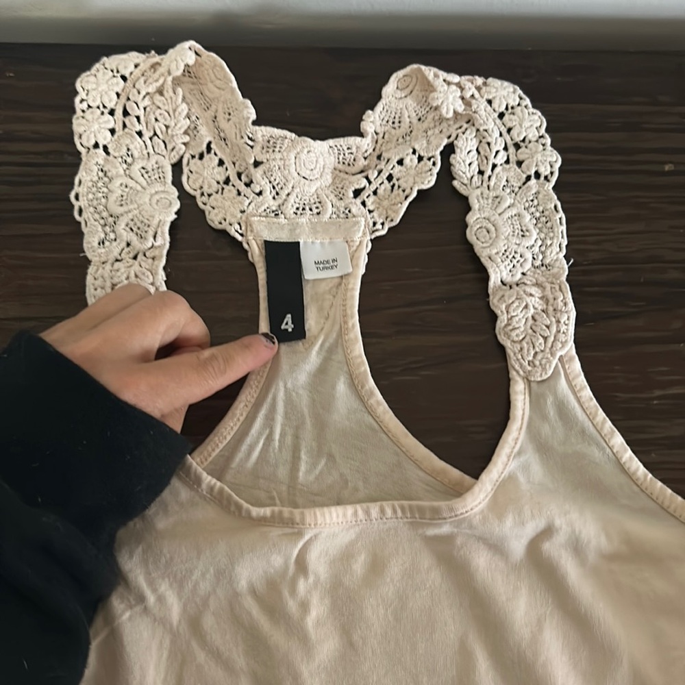 H&M 2000s crochet tank